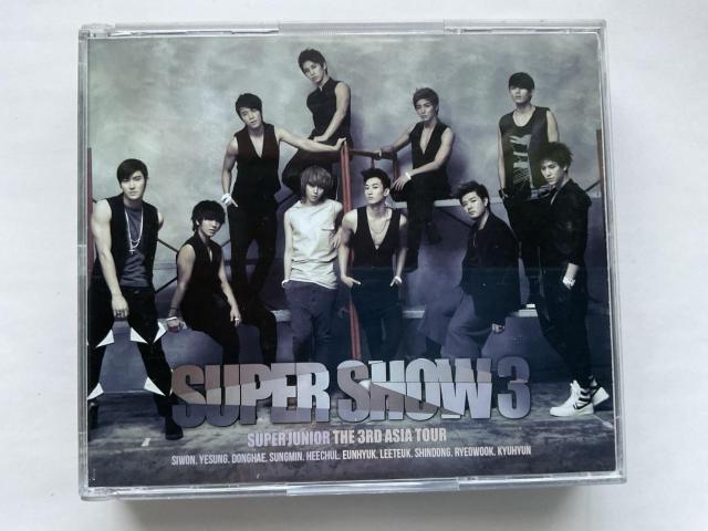 SUPER JUNIOR SUPER SHOW 3 THE 3RD ASIA TOUR 2���gCD �؍���  �� CD/DVD/�r�f�I�� 