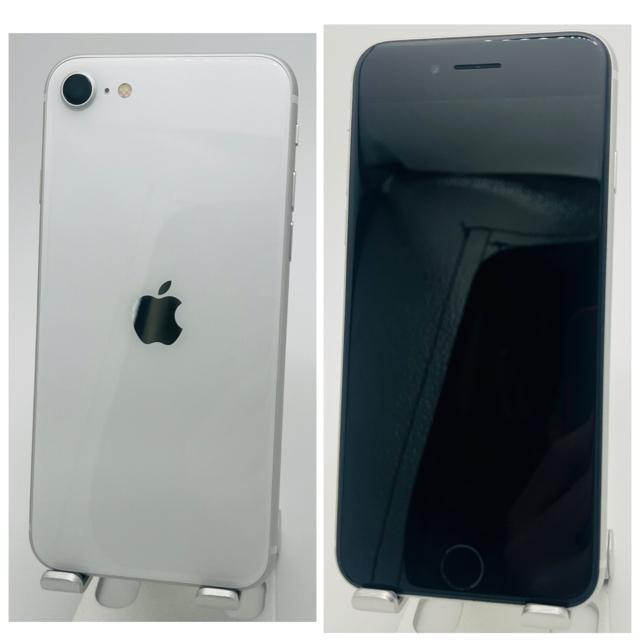 iPhone SE2 64GB SIM�t���[�@�z���C�g�@�{�� �� �Ɠd/AV�� 