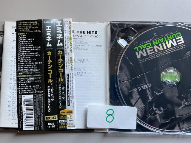 Eminem Curtain Call The Hits �f���b�N�X�E�G�f�B�V���� 2CD �ѕt �G�~�l�� �� CD/DVD/�r�f�I�� 