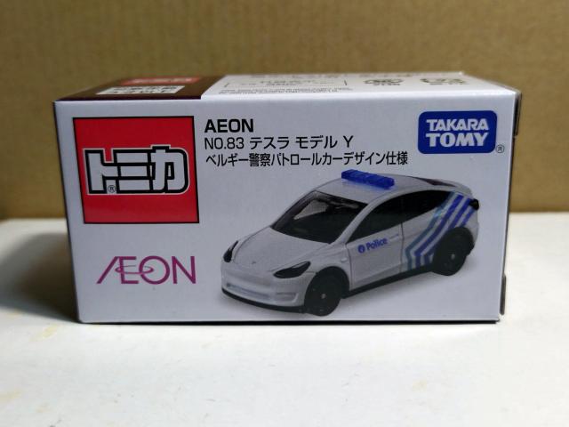 【AEON No.83】テスラ モデルY ベルギー警察 パトロールカー デザイン仕様 < ホビー 【AEON No.83】テスラ モデルY ベルギー警察 パトロールカー デザイン仕様 < ホビーの