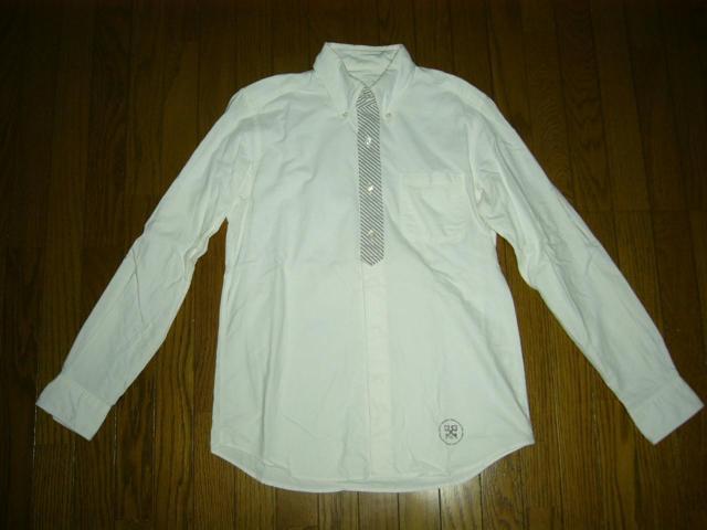 uniform experiment ネクタイシャツ 1 白 BD長袖 薄手 ユニフォームエクスペリメント SOPHNET. < ブランド  uniform experiment ネクタイシャツ 1 白 BD長袖 薄手 ユニフォームエクスペリメント SOPHNET.  < ブランドの