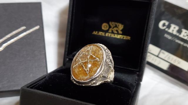 正規 未使用 完全限定! アレックスストリーター シトリンエンジェルハートリング 13~15号 ソーンスター 付属品完備 保証書有 < 男性アクセサリー/時計  正規 未使用 完全限定! アレックスストリーター シトリンエンジェルハートリング 13~15号 ソーンスター 付属品完備 保証書有  < 男性アクセサリー/時計の