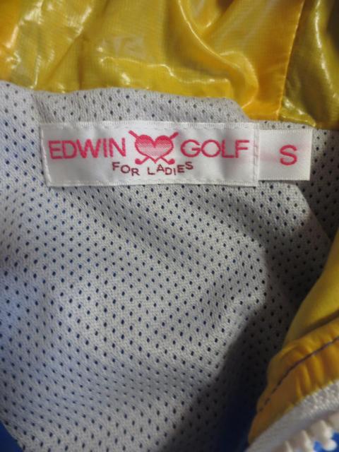 EDWIN GOLF エドウィン ポリエステル 2WAY ジャケット 上着 S < レジャー/スポーツ EDWIN GOLF エドウィン ポリエステル 2WAY ジャケット 上着 S < レジャー/スポーツの