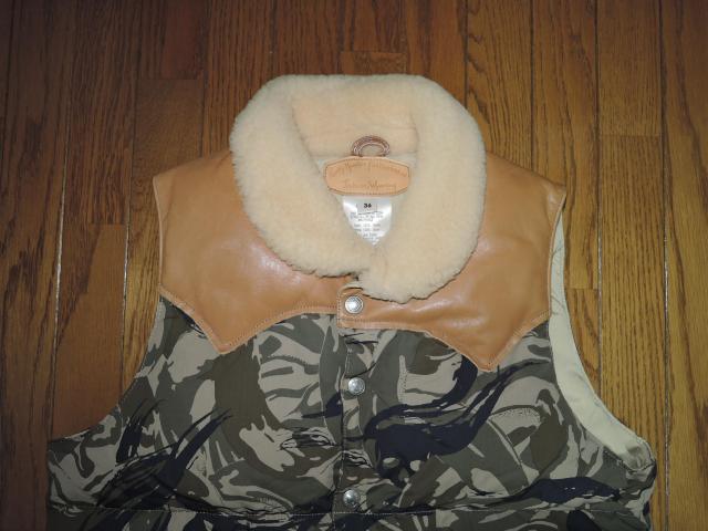 HYSTERIC GLAMOUR ヒステリックグラマー × ロッキーマウンテン スカル迷彩柄 ダウン ベスト S36 カモ < ブランド  HYSTERIC GLAMOUR ヒステリックグラマー × ロッキーマウンテン スカル迷彩柄 ダウン ベスト S36 カモ < ブランドの