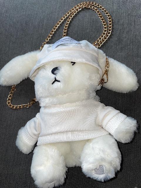 ♯ふわふわ♯可愛い ぬいぐるみ ショルダー ポーチ バッグ     SNSでも人気  ロリ系ファッションにも < キッズ/ベビー  ♯ふわふわ♯可愛い ぬいぐるみ ショルダー ポーチ バッグ     SNSでも人気  ロリ系ファッションにも < キッズ/ベビーの