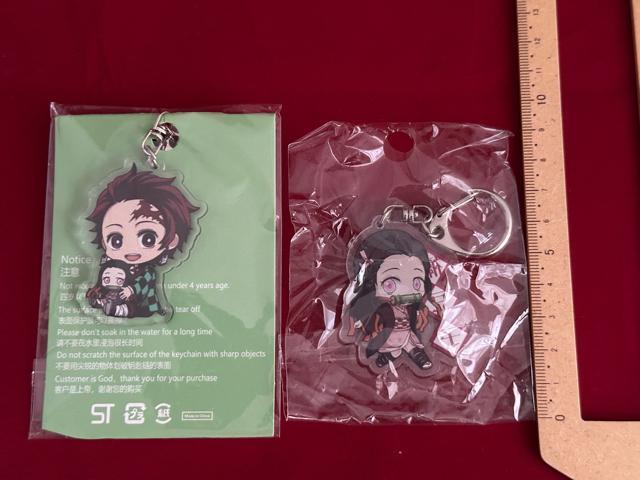 鬼滅の刃 アクリルキーホルダー 竈門炭治郎 禰豆子【手のひらサイズで可愛い♪】★ステッカー特典付♪ 煉獄 猗窩座など他出品も♪新品 < アニメ/コミック/キャラクター 鬼滅の刃 アクリルキーホルダー 竈門炭治郎 禰豆子【手のひらサイズで可愛い♪】★ステッカー特典付♪ 煉獄 猗窩座など他出品も♪新品 < アニメ/コミック/キャラクターの