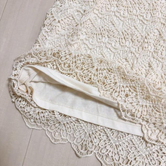 新品!!◆LEPSIM/レプシィム◆スカラップCレースワンピース★ホワイトM*冬コーデ♪ < ブランド 新品!!◆LEPSIM/レプシィム◆スカラップCレースワンピース★ホワイトM*冬コーデ♪ < ブランドの