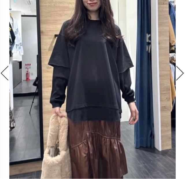 ロデオクラウンズ★ ルーズレイヤードライクスウェットトップス < ブランド ロデオクラウンズ★ ルーズレイヤードライクスウェットトップス < ブランドの