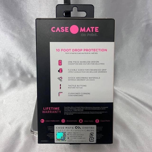 CaseMate iPhone11 Pro �w�ʃX�}�z�P�[�X �J���t�� ���g�p�i �� �Ɠd/AV�� 