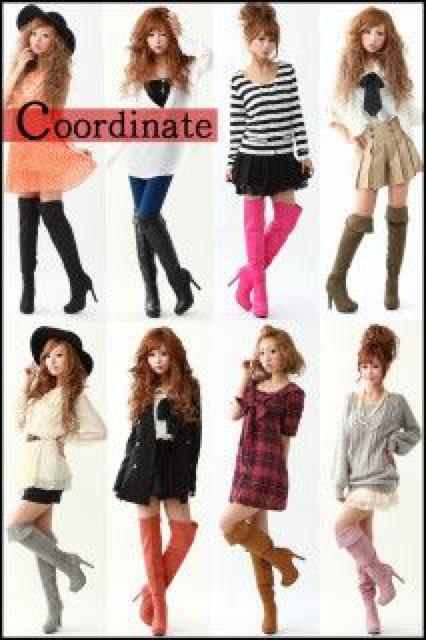 【夢展望】《New》ヒール11cm★3way*美脚・ニーハイブーツ<チェリーピンク3L> < ブランド 【夢展望】《New》ヒール11cm★3way*美脚・ニーハイブーツ<チェリーピンク3L> < ブランドの