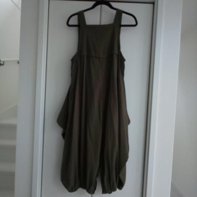 オバオール サロペット 麻 変形 < 女性ファッション  オバオール サロペット 麻 変形 < 女性ファッションの