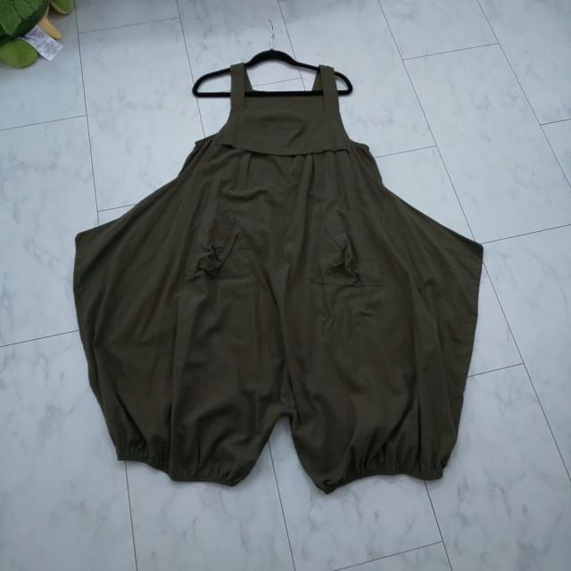 オバオール サロペット 麻 変形 < 女性ファッション  オバオール サロペット 麻 変形 < 女性ファッションの