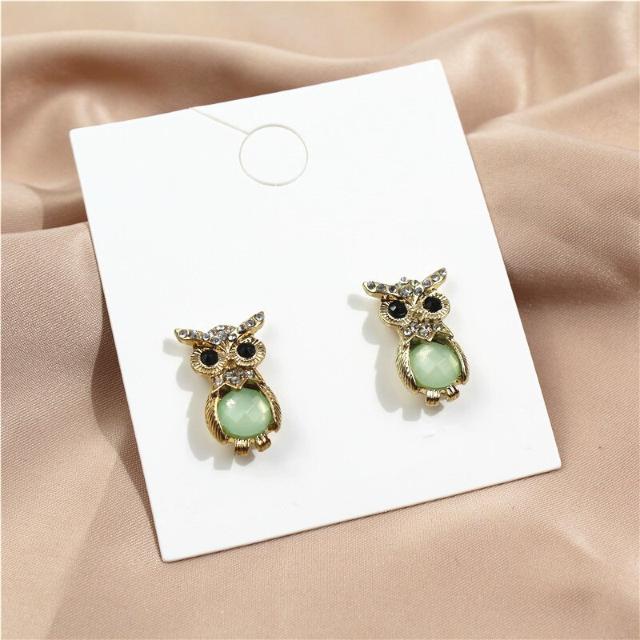 新品 FOREVER21 アンティーク調ユニークなフクロウ梟ピアス < ブランド  新品 FOREVER21 アンティーク調ユニークなフクロウ梟ピアス  < ブランドの
