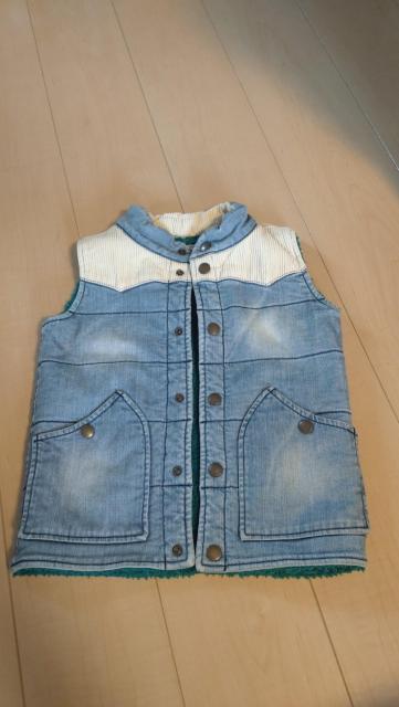 F.O.KIDS★デニムベスト/ボア/110センチ < ブランド F.O.KIDS★デニムベスト/ボア/110センチ < ブランドの