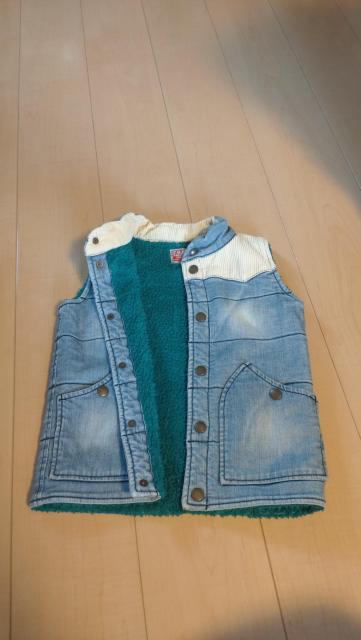 F.O.KIDS★デニムベスト/ボア/110センチ < ブランド F.O.KIDS★デニムベスト/ボア/110センチ < ブランドの