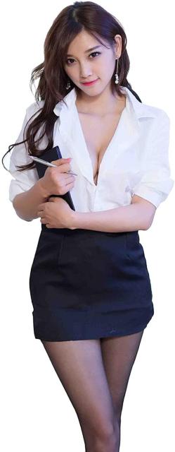 超人気商品1290円★男大好き事務系OLコスチュームセット 黒F < 女性ファッション  超人気商品1290円★男大好き事務系OLコスチュームセット 黒F  < 女性ファッションの