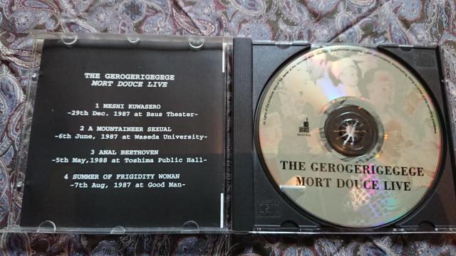 The Gerogergegege/Mort douce live �� CD/DVD/�r�f�I�� 