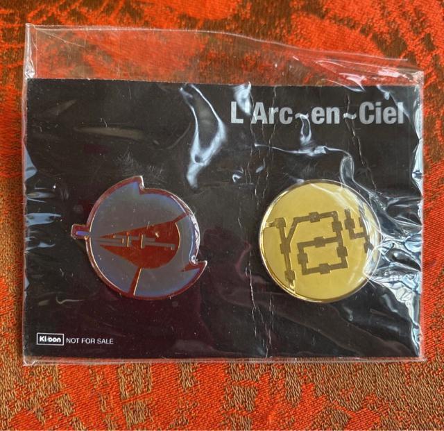 L'Arc〜en〜Ciel☆ピンバッジ2個入り☆ < タレントグッズ  L'Arc〜en〜Ciel☆ピンバッジ2個入り☆  < タレントグッズの