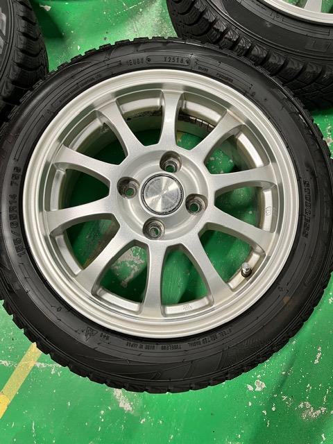 0192127)激安ファルケン国産中古オールシーズンタイヤ4本アルミホイールセット軽自動車ツライチサイズ155/65R14送料無料 < 自動車/バイク 0192127)激安ファルケン国産中古オールシーズンタイヤ4本アルミホイールセット軽自動車ツライチサイズ155/65R14送料無料 < 自動車/バイク