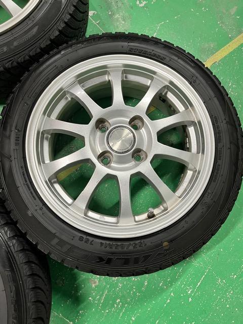0192127)激安ファルケン国産中古オールシーズンタイヤ4本アルミホイールセット軽自動車ツライチサイズ155/65R14送料無料 < 自動車/バイク 0192127)激安ファルケン国産中古オールシーズンタイヤ4本アルミホイールセット軽自動車ツライチサイズ155/65R14送料無料 < 自動車/バイク