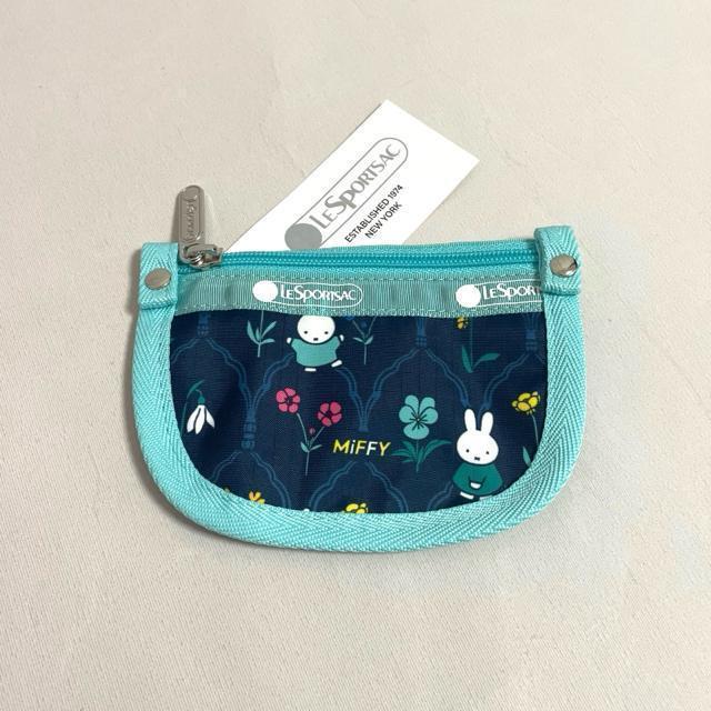 ★新品★LeSportsac レスポートサック ミッフィー ガーデンフローラル 小銭入れ コインケース キーリング付き ポーチ < 女性ファッション  ★新品★LeSportsac レスポートサック ミッフィー ガーデンフローラル 小銭入れ コインケース キーリング付き ポーチ  < 女性ファッションの