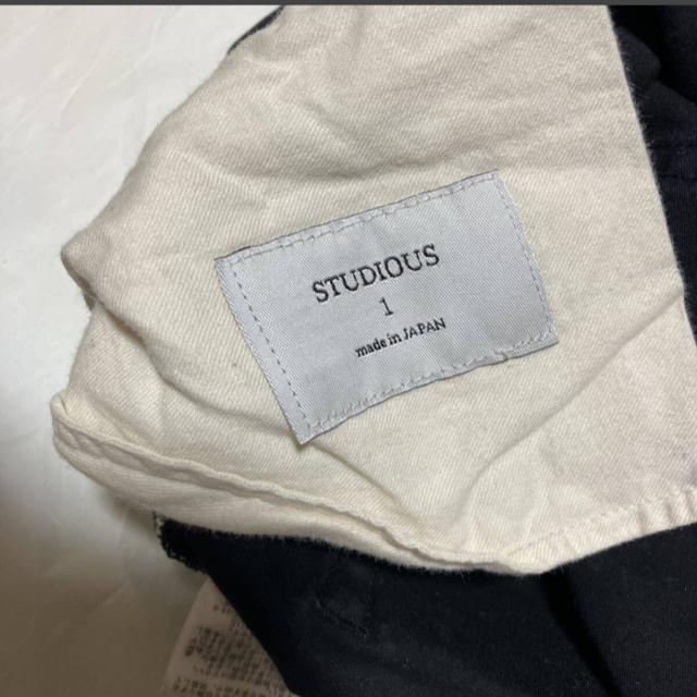 【1円スタート】【STUDIOUS / ステュディオス】 ストレーツパンツ / 1 < ブランド  【1円スタート】【STUDIOUS / ステュディオス】 ストレーツパンツ / 1 < ブランドの