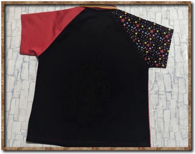 ニッタク 刺繍入り切替ゲームシャツ 黒×赤 < レジャー/スポーツ  ニッタク 刺繍入り切替ゲームシャツ 黒×赤 < レジャー/スポーツの