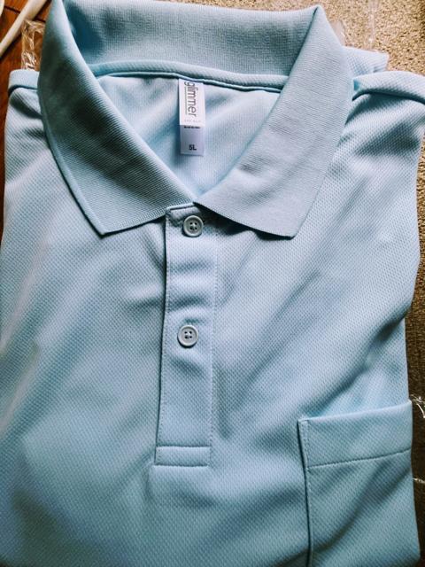 5Lサイズ!爽やかな紳士的!ブランド品glimmer!UVカット!吸汗速乾!メッシュ素材!胸ポケット付き!長袖ポロシャツ! < 男性ファッション  5Lサイズ!爽やかな紳士的!ブランド品glimmer!UVカット!吸汗速乾!メッシュ素材!胸ポケット付き!長袖ポロシャツ!  < 男性ファッションの