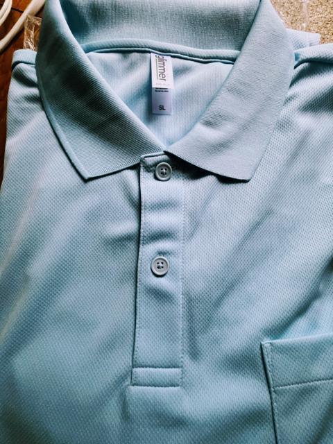 5Lサイズ!爽やかな紳士的!ブランド品glimmer!UVカット!吸汗速乾!メッシュ素材!胸ポケット付き!長袖ポロシャツ! < 男性ファッション  5Lサイズ!爽やかな紳士的!ブランド品glimmer!UVカット!吸汗速乾!メッシュ素材!胸ポケット付き!長袖ポロシャツ! < 男性ファッションの