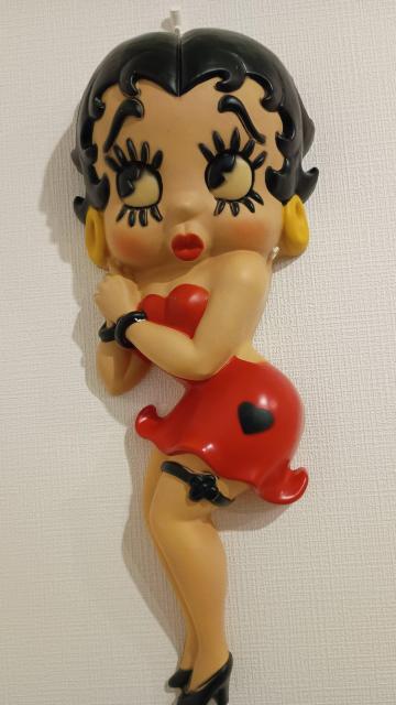 ベティブープ ヴィンテージ ビッグ ウォールランプ 80年代 電飾 ディスプレイ < アニメ/コミック/キャラクター ベティブープ ヴィンテージ ビッグ ウォールランプ 80年代 電飾 ディスプレイ < アニメ/コミック/キャラクターの