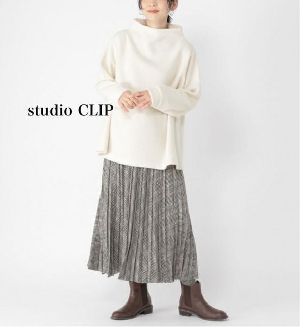 新品 スタジオクリップ★起毛モックネックプルオーバー < 女性ファッション 新品 スタジオクリップ★起毛モックネックプルオーバー < 女性ファッションの