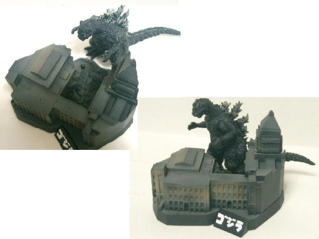 酒井ゆうじプロデュース◆ゴジラ名鑑全集<1954ゴジラ国会議事堂フィギュア> < ホビー 酒井ゆうじプロデュース◆ゴジラ名鑑全集<1954ゴジラ国会議事堂フィギュア> < ホビーの