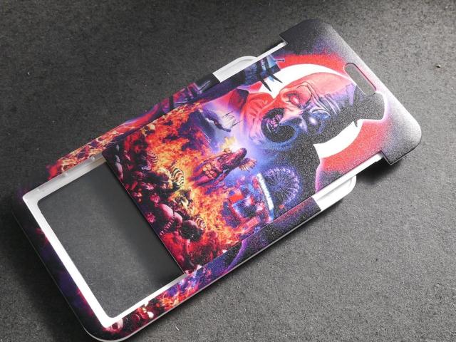 �V�i �e���t�@�[ �A�[�g�E�U�E�N���E�� Terrifier ID�J�[�h�z���_�[�P�[�X�t�l�b�N�X�g���b�v �� �j���t�@�b�V������ 