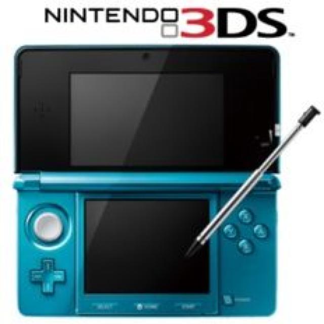 3DSソフトと同時購入で500円引に致します【ニンテンドー3DS】本体 アクアブルー 即決価格! < ゲーム本体/ソフト  3DSソフトと同時購入で500円引に致します【ニンテンドー3DS】本体 アクアブルー 即決価格!  < ゲーム本体/ソフトの