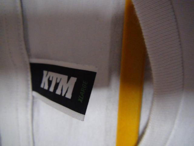 KTMのTシャツ マリンルック(XL) 白で黒のマリン柄!。 < 男性ファッション  KTMのTシャツ マリンルック(XL) 白で黒のマリン柄!。 < 男性ファッションの