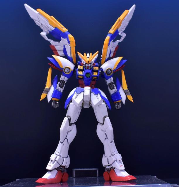 改造品 FW GUNDAM STAND ART ウイングガンダム EW版 < アニメ/コミック/キャラクター  改造品 FW GUNDAM STAND ART ウイングガンダム EW版 < アニメ/コミック/キャラクターの