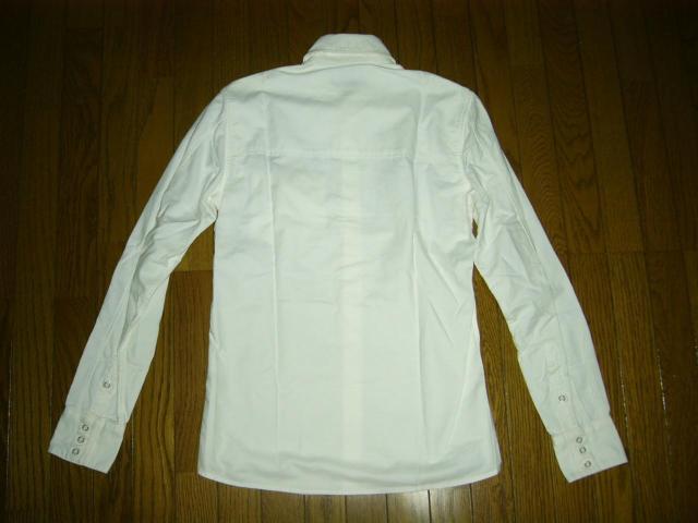 MARBLES マーブルズ 長袖シャツ S 白 胸ロゴ 刺繍 チェーンステッチ ロゴ LOGO TMT < ブランド  MARBLES マーブルズ 長袖シャツ S 白 胸ロゴ 刺繍 チェーンステッチ ロゴ LOGO TMT < ブランドの