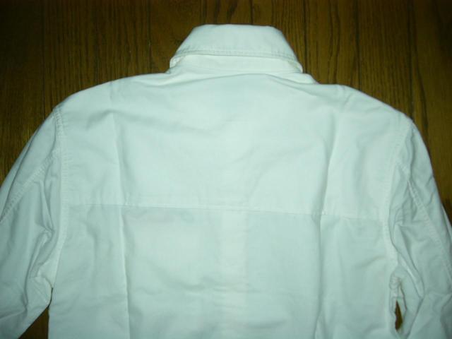 MARBLES マーブルズ 長袖シャツ S 白 胸ロゴ 刺繍 チェーンステッチ ロゴ LOGO TMT < ブランド  MARBLES マーブルズ 長袖シャツ S 白 胸ロゴ 刺繍 チェーンステッチ ロゴ LOGO TMT < ブランドの