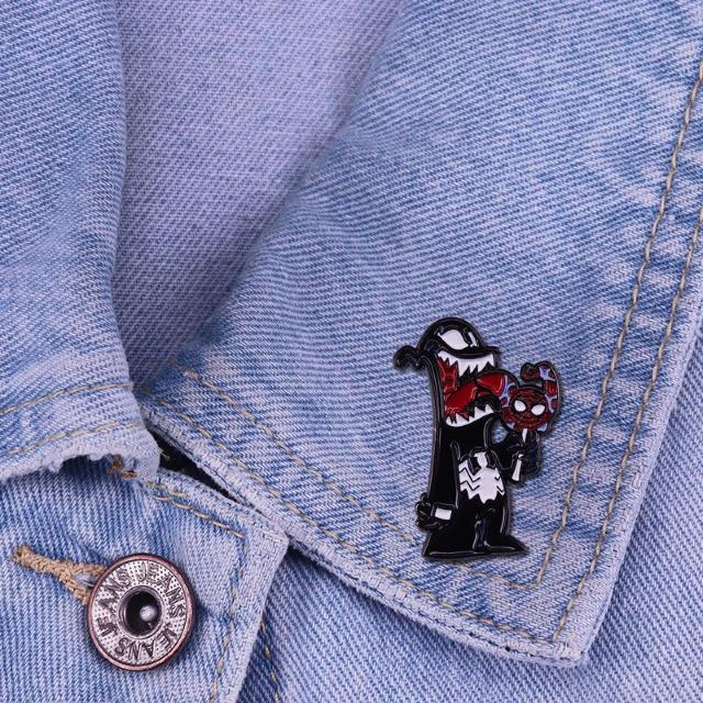新品 ヴェノム ピンブローチ ピンバッジ ピンズ Venom  < 男性アクセサリー/時計  新品 ヴェノム ピンブローチ ピンバッジ ピンズ Venom  < 男性アクセサリー/時計の