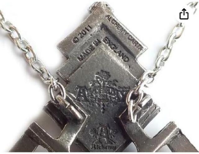 ALCHEMY GOTHIC: Demimondaines pendant < 女性アクセサリー/時計  ALCHEMY GOTHIC: Demimondaines pendant < 女性アクセサリー/時計の