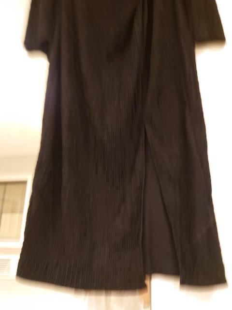 SHEIN 黒ロングワンピース 長袖 Мサイズ < 女性ファッション  SHEIN 黒ロングワンピース 長袖 Мサイズ < 女性ファッションの