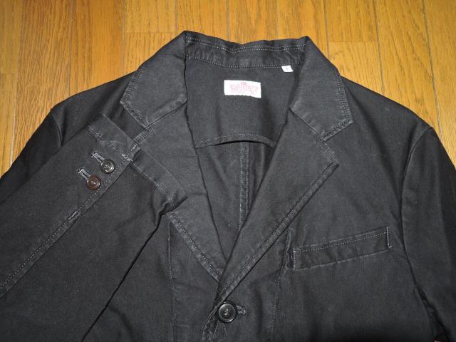 HRM ハリラン 3Bコットン ストレッチ ジャケット 1S 黒 カバーオール  HOLLYWOOD RANCH MARKET < ブランド  HRM ハリラン 3Bコットン ストレッチ ジャケット 1S 黒 カバーオール  HOLLYWOOD RANCH MARKET < ブランドの