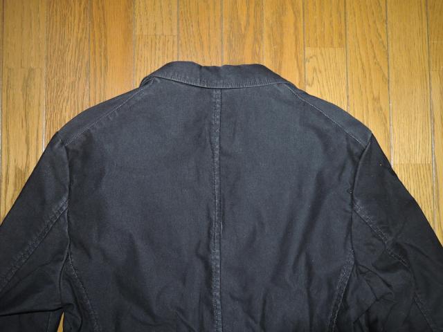 HRM ハリラン 3Bコットン ストレッチ ジャケット 1S 黒 カバーオール  HOLLYWOOD RANCH MARKET < ブランド  HRM ハリラン 3Bコットン ストレッチ ジャケット 1S 黒 カバーオール  HOLLYWOOD RANCH MARKET < ブランドの