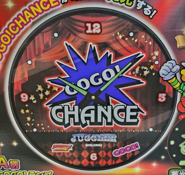 JUGGLER ジャグラー パチスロ スロット 蓄光ウォールクロック 掛け時計 Ver.6 GOGO!ランプA柄 < ホビー JUGGLER ジャグラー パチスロ スロット 蓄光ウォールクロック 掛け時計 Ver.6 GOGO!ランプA柄 < ホビーの