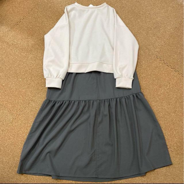 新品タグ付き マタニティM 授乳服 ワンピース < 女性ファッション  新品タグ付き マタニティM 授乳服 ワンピース < 女性ファッションの