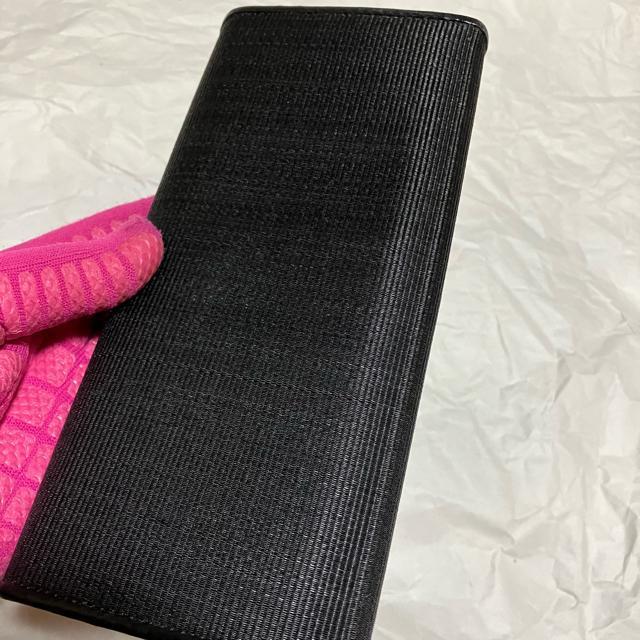 【ノーブランド扱い】【ホースヘア】〈高級〉 本革 / がま口 長財布 ブラック < 女性ファッション 【ノーブランド扱い】【ホースヘア】〈高級〉 本革 / がま口 長財布 ブラック < 女性ファッションの