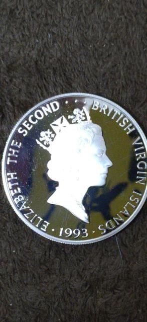 【稀少品】1993年 イギリス領ヴァージン諸島 ユキヒョウ銀貨 25ドル < ホビー 【稀少品】1993年 イギリス領ヴァージン諸島 ユキヒョウ銀貨 25ドル < ホビーの
