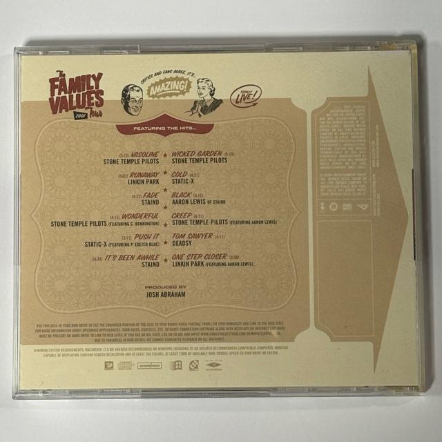 Family Values Tour 2001 ライブ盤 < CD/DVD/ビデオ  Family Values Tour 2001 ライブ盤 < CD/DVD/ビデオの