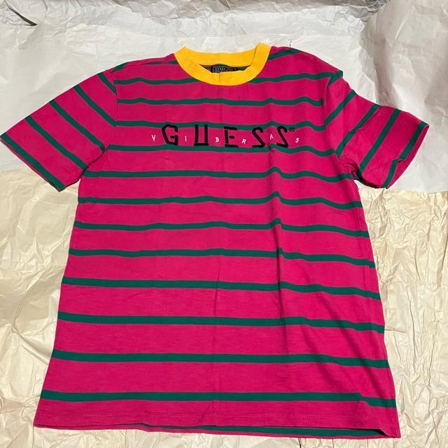 【GUESS × J.BALVIN】Vibras Tour Stripe Tee / S < ブランド 【GUESS × J.BALVIN】Vibras Tour Stripe Tee / S < ブランドの