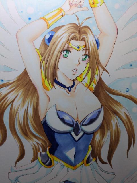 自作イラスト・送料込・愛天使ウェディングピーチ・リリイ・谷間ゆり・パンチラ・A4サイズ < アニメ/コミック/キャラクター 自作イラスト・送料込・愛天使ウェディングピーチ・リリイ・谷間ゆり・パンチラ・A4サイズ < アニメ/コミック/キャラクターの